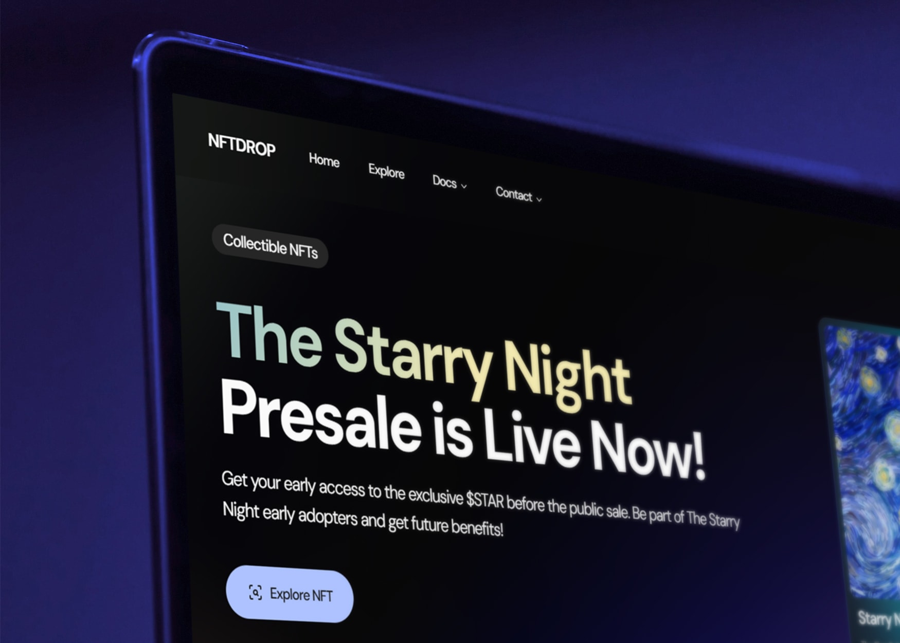 NFT Starry Night Drop